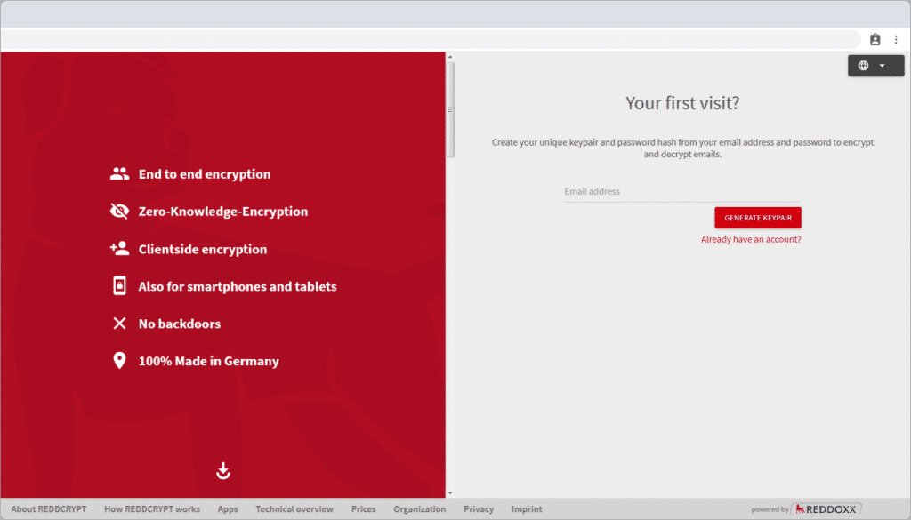Register Keypair